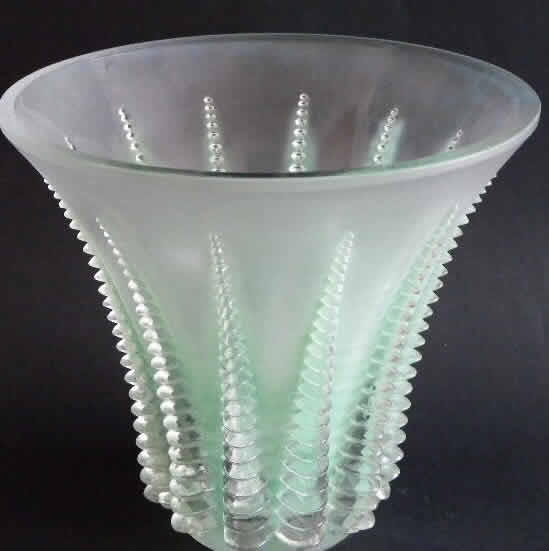 Rene Lalique Vase Font-Romeu