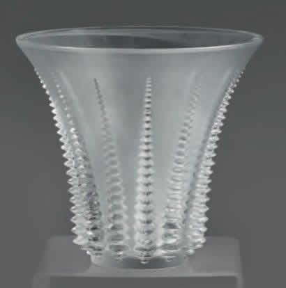 Rene Lalique Vase Font-Romeu