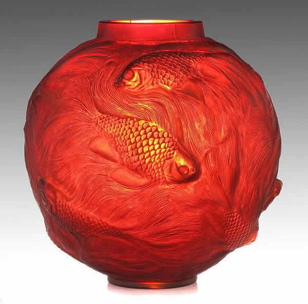 Rene Lalique Vase Formose