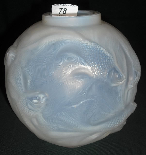 Rene Lalique Vase Formose