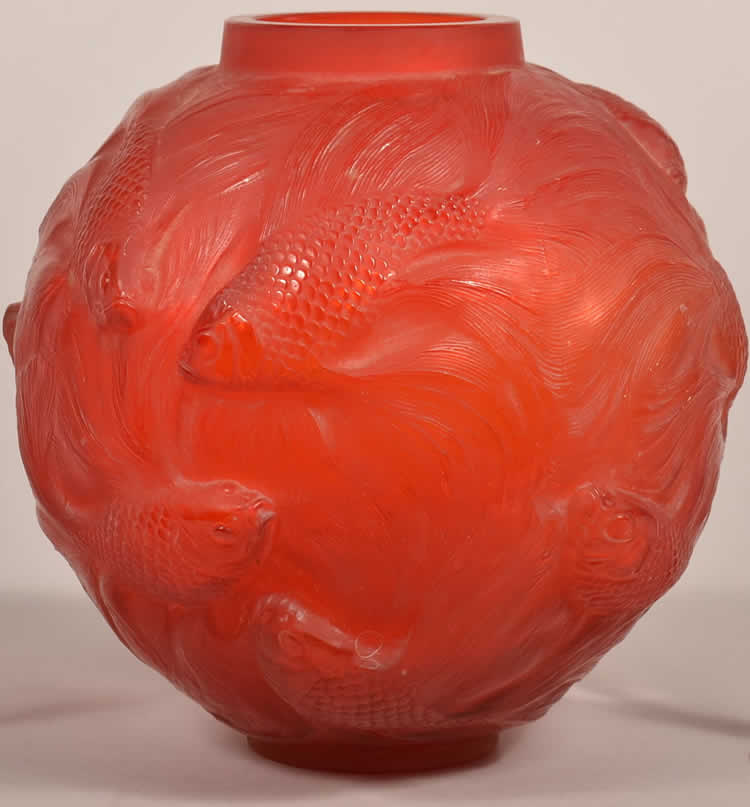 Rene Lalique Vase Formose