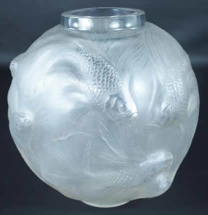 Rene Lalique Vase Formose
