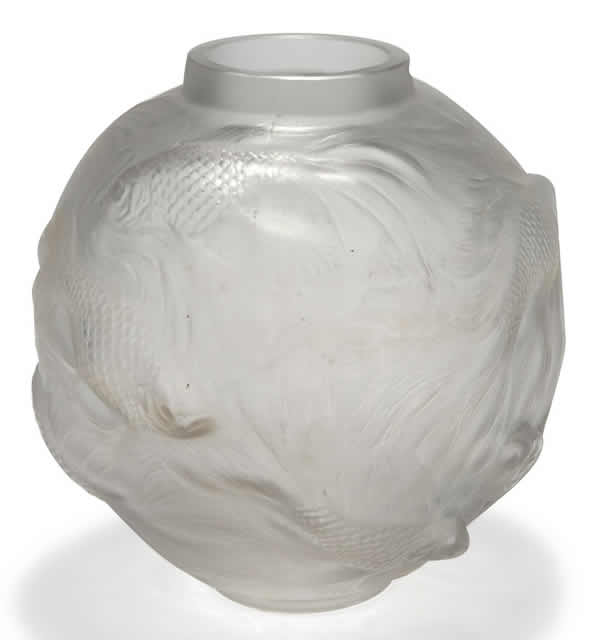 Rene Lalique Vase Formose