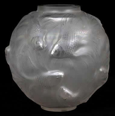 Rene Lalique Vase Formose