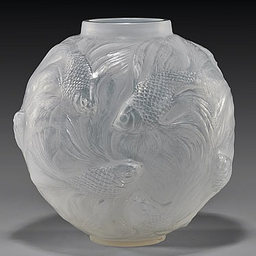 Rene Lalique Vase Formose