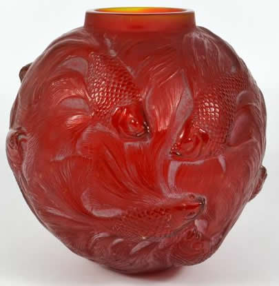 Rene Lalique Vase Formose