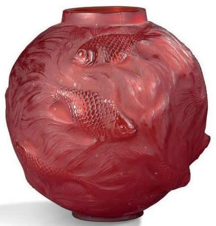 Rene Lalique Vase Formose