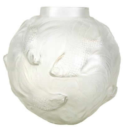Rene Lalique Vase Formose