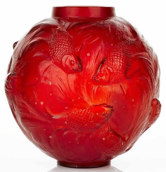 Rene Lalique Vase Formose