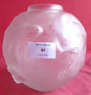 Rene Lalique Vase Formose