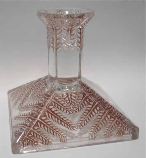 Rene Lalique Fougeres Candleholder
