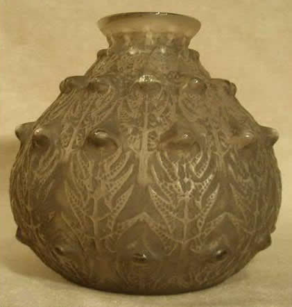 Rene Lalique Vase Fougeres