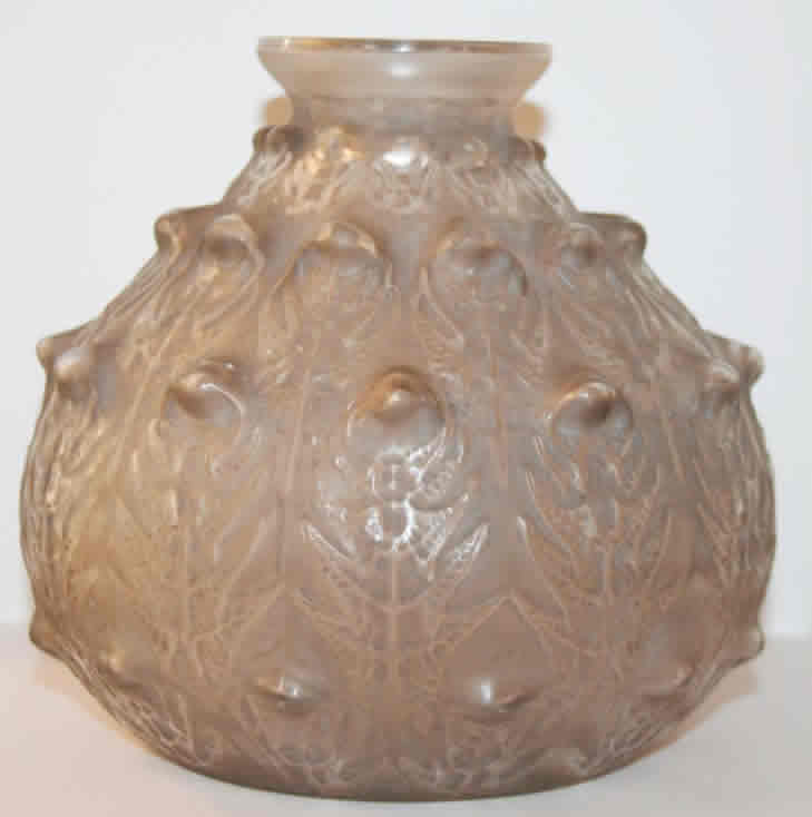 Rene Lalique Vase Fougeres