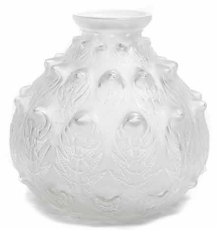 Rene Lalique Vase Fougeres