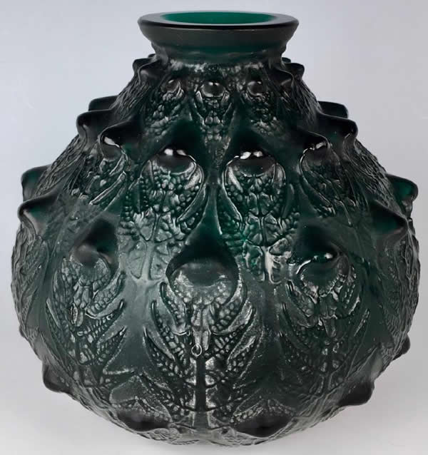 Rene Lalique Vase Fougeres