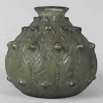 Rene Lalique Vase Fougeres