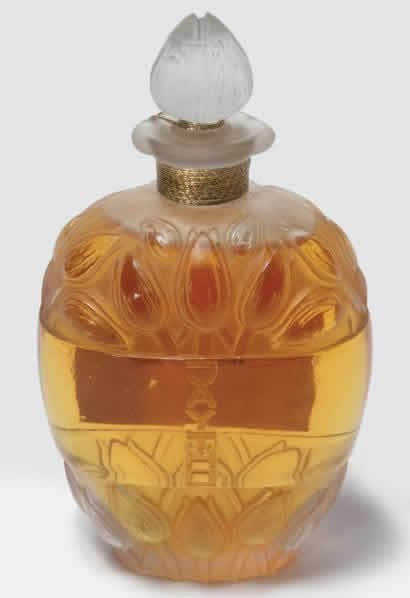 Rene Lalique Perfume Bottle French Lilac