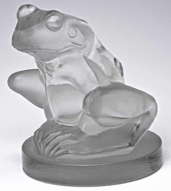 Rene Lalique Hood Ornament Frog
