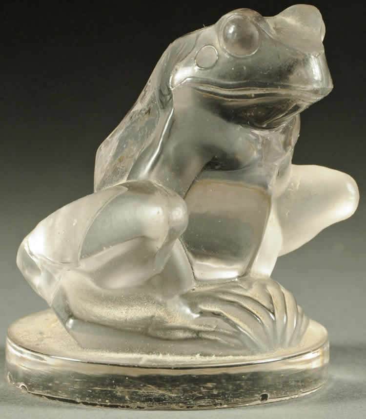 Rene Lalique Mascot Frog