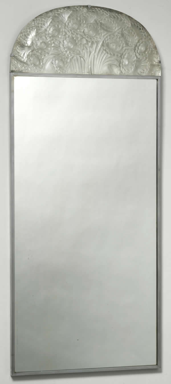 Rene Lalique Fronton Soucis Mirror