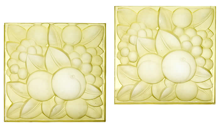 Rene Lalique Panel Fruits