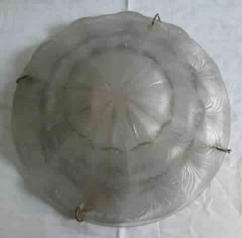 Rene Lalique Hanging Light Fixture Gaillon