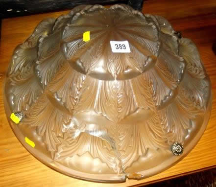 Rene Lalique Lighting Fixture Gaillon