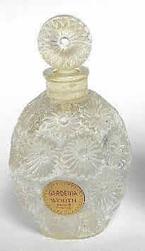Rene Lalique Perfume Bottle Gardenia