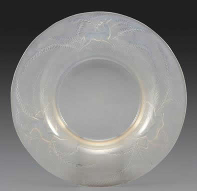 Rene Lalique Bowl Gazelles