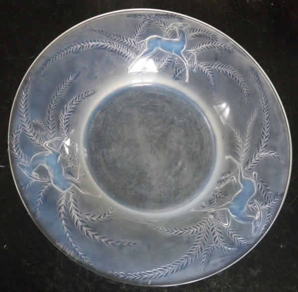 Rene Lalique Bowl Gazelles