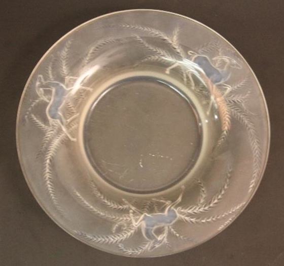 Rene Lalique Bowl Gazelles