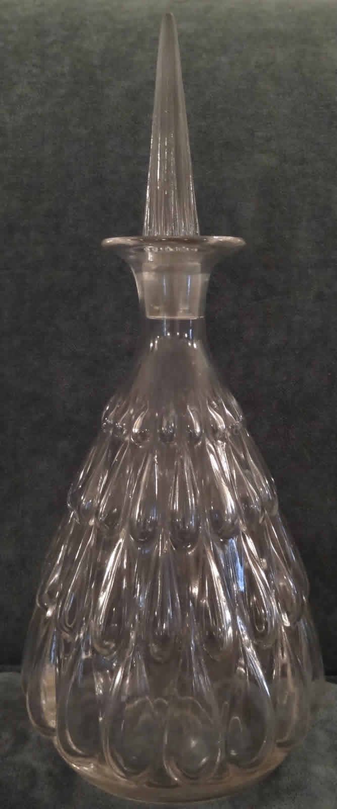 Rene Lalique Gouttes D'Eau Decanter