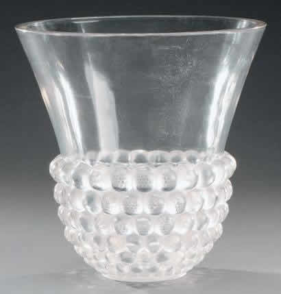 Rene Lalique Vase Graines