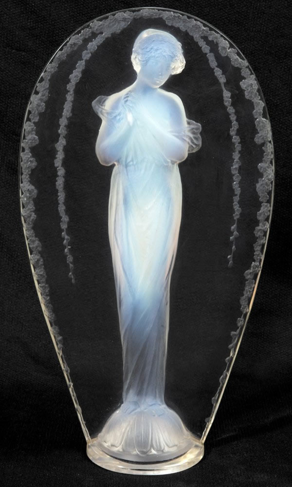 Rene Lalique Statue Grande Ovale Tete Penchee