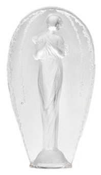 Rene Lalique Statue Grande Ovale Tete Penchee