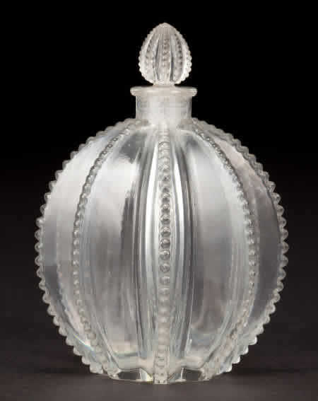 Rene Lalique Perfume Bottle Gregoire
