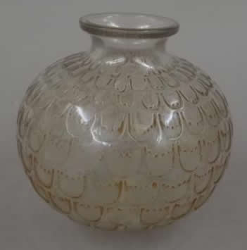 Rene Lalique Vase Grenade