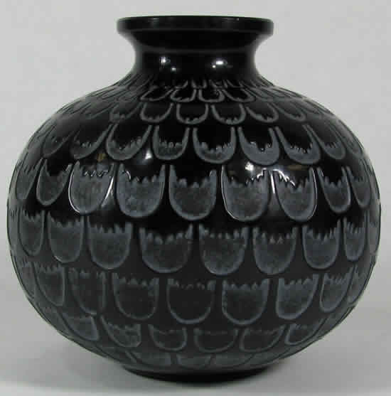 Rene Lalique Vase Grenade