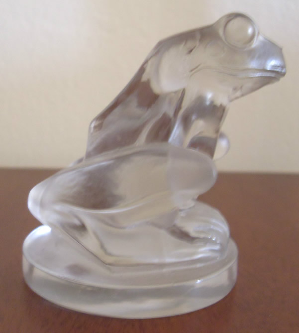 Rene Lalique Hood Ornament Grenouille
