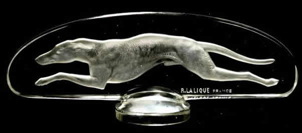 Rene Lalique Car Mascot Greyhound