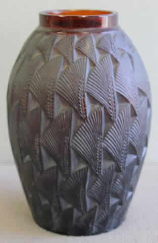 Rene Lalique Vase Grignon