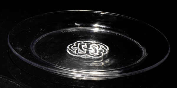 Rene Lalique Plate Guebwiller