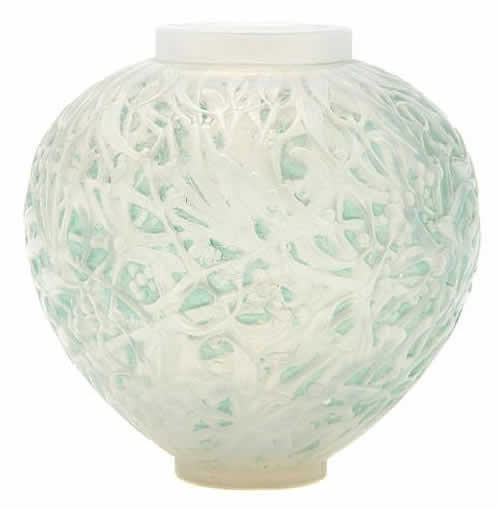 Rene Lalique Vase Gui