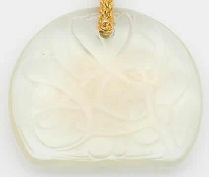 Rene Lalique Pendant Gui