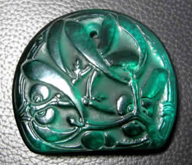 Rene Lalique Pendant Gui