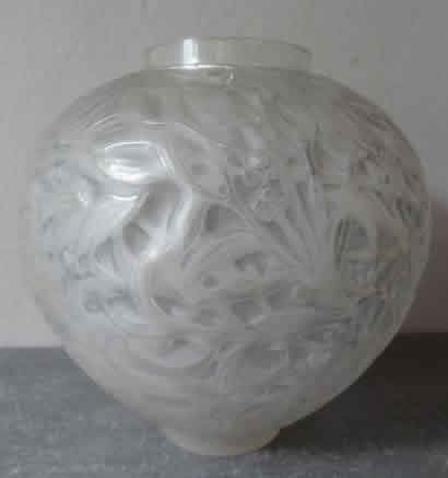 Rene Lalique Vase Gui