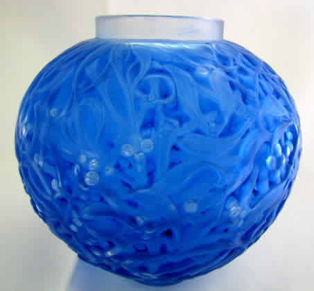 Rene Lalique Vase Gui