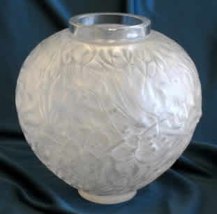 Rene Lalique Vase Gui