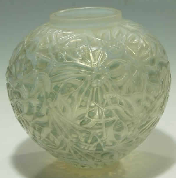 Rene Lalique Vase Gui