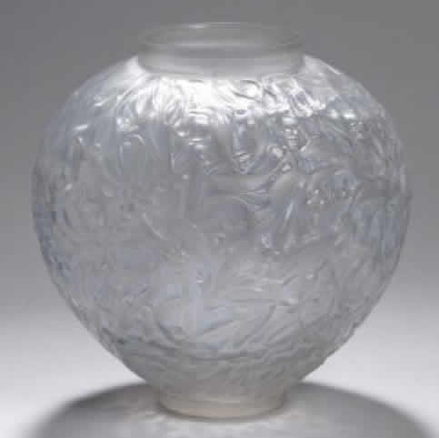 Rene Lalique Vase Gui
